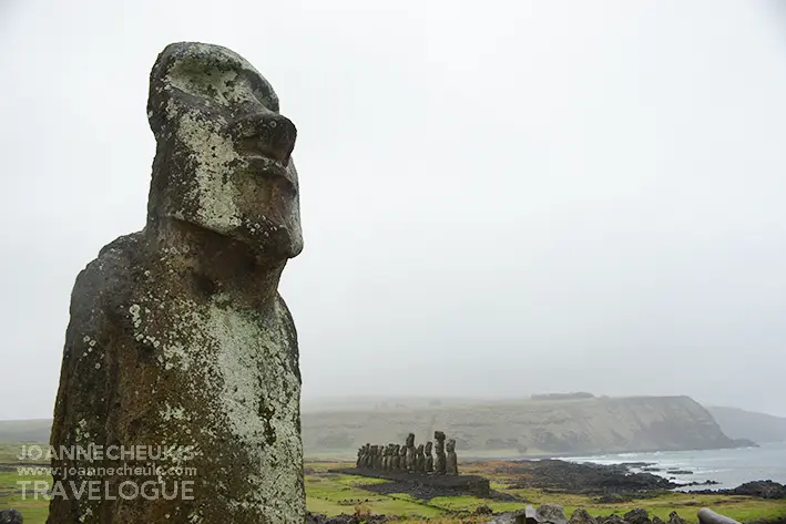 The Travelling Moai, Rapa. Nui