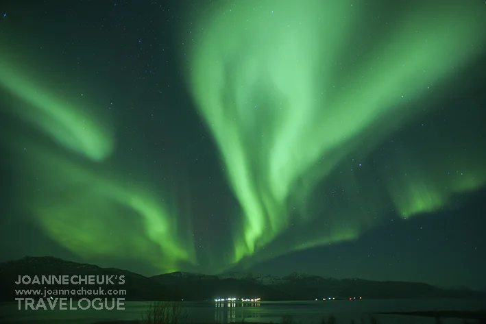 挪威特羅姆瑟Tromso北極光