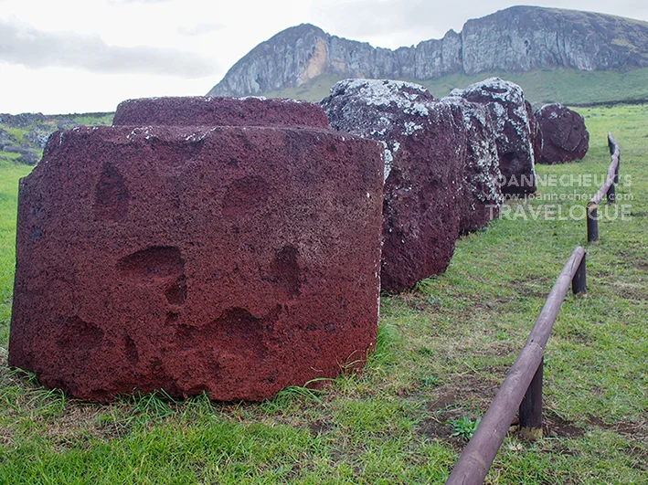 Ahu Tongariki - Pukao