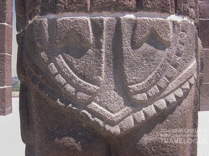 墨西哥圖拉戰士石柱