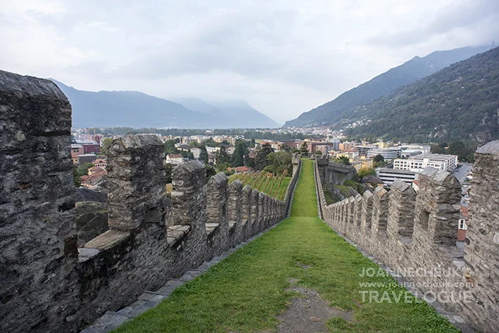 貝林佐納格朗德大城堡Bellinzona Castel Grande