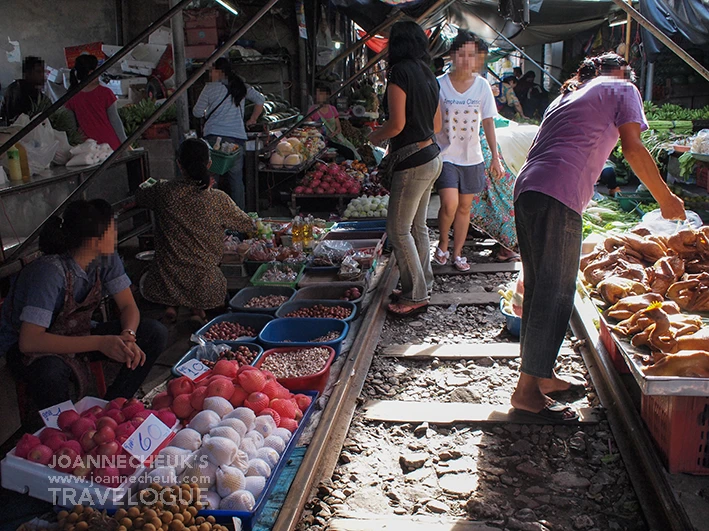泰國美功鐵道市場(Mae Klong Railway Market)