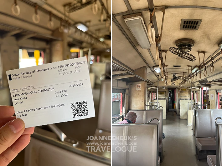 沙沒頌堪府(Samut Songkhram)美功鐵道Maeklong Railway