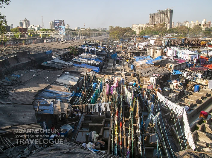 印度孟買露天洗衣場Dhobi Ghat