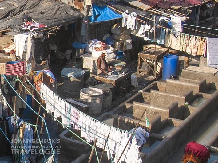 印度孟買露天洗衣場Dhobi Ghat