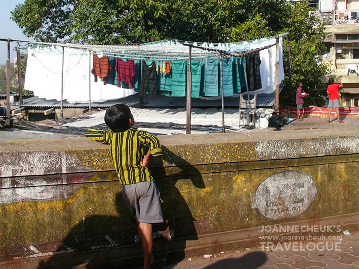 印度孟買露天洗衣場Dhobi Ghat