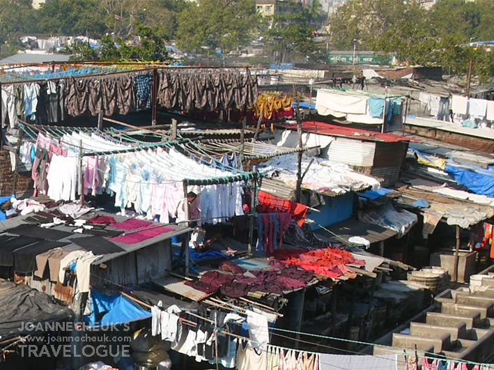 印度孟買露天洗衣場Dhobi Ghat